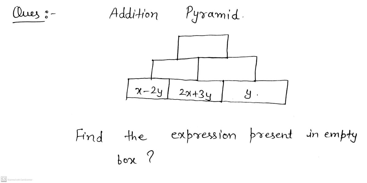 Algebra homework question answer, step 1, image 1